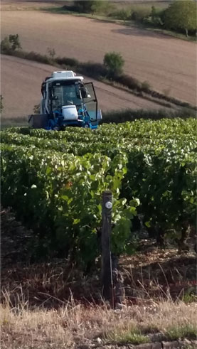 Vendanges machines